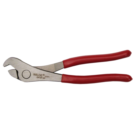 WILDE 7-1/2" BATTERY PLIERS-FIXED JOINT-POLISHED-BULK G410P.NP/BB